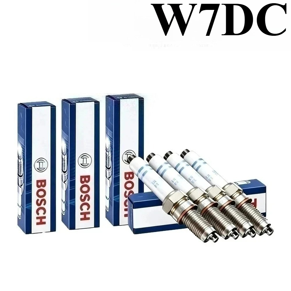 Bosch Spark Plug Copper - 보쉬 내구성 강한 W7DC 대형 육각