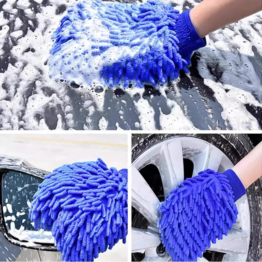 1-2개 블루 마이크로화이버 셔닐 자동차 세척 키트,  - Microfiber Towel Detailing 리뷰 및 가격