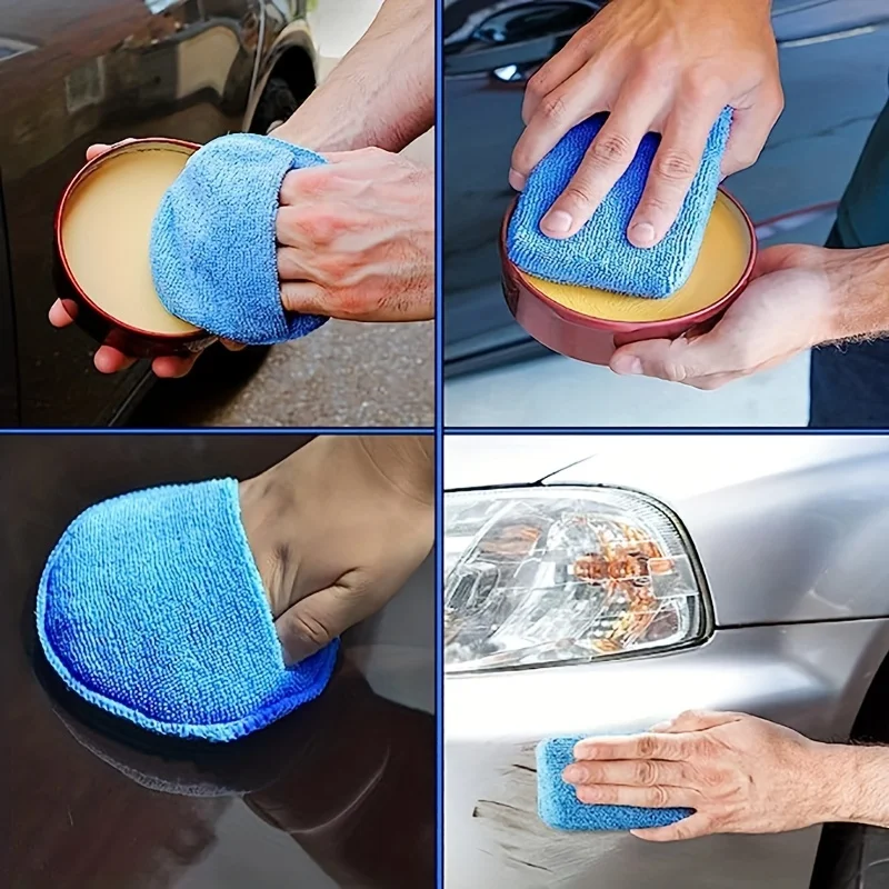 8개 자동차 왁스 도포 패드 키트 - 5인치 마이크로파 - Wax Applicator Pad 리뷰 및 가격
