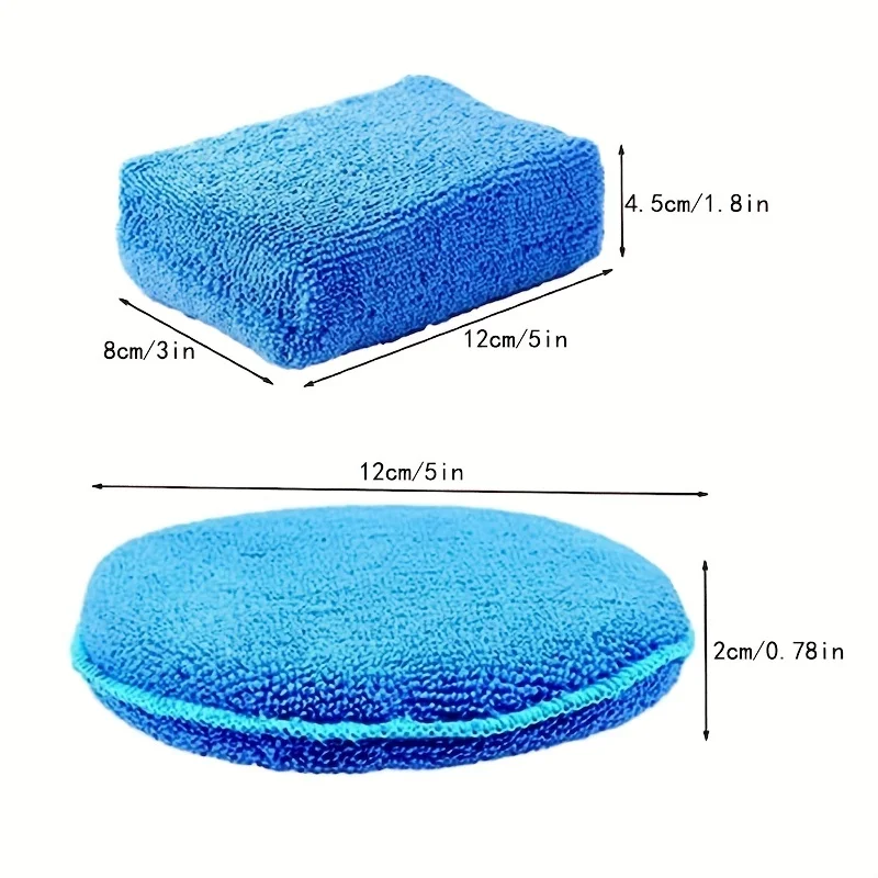 8개 자동차 왁스 도포 패드 키트 - 5인치 마이크로파 - Wax Applicator Pad 리뷰 및 가격