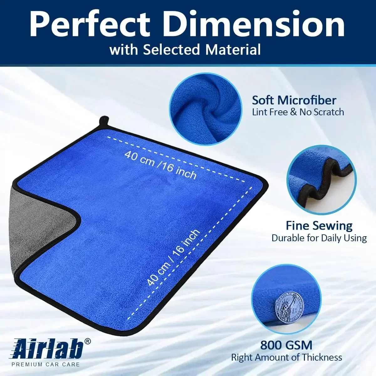 극세사 청소 타월 초부드러운 고흡수성 자동차 청소 천  - Microfiber Towel Detailing 리뷰 및 가격