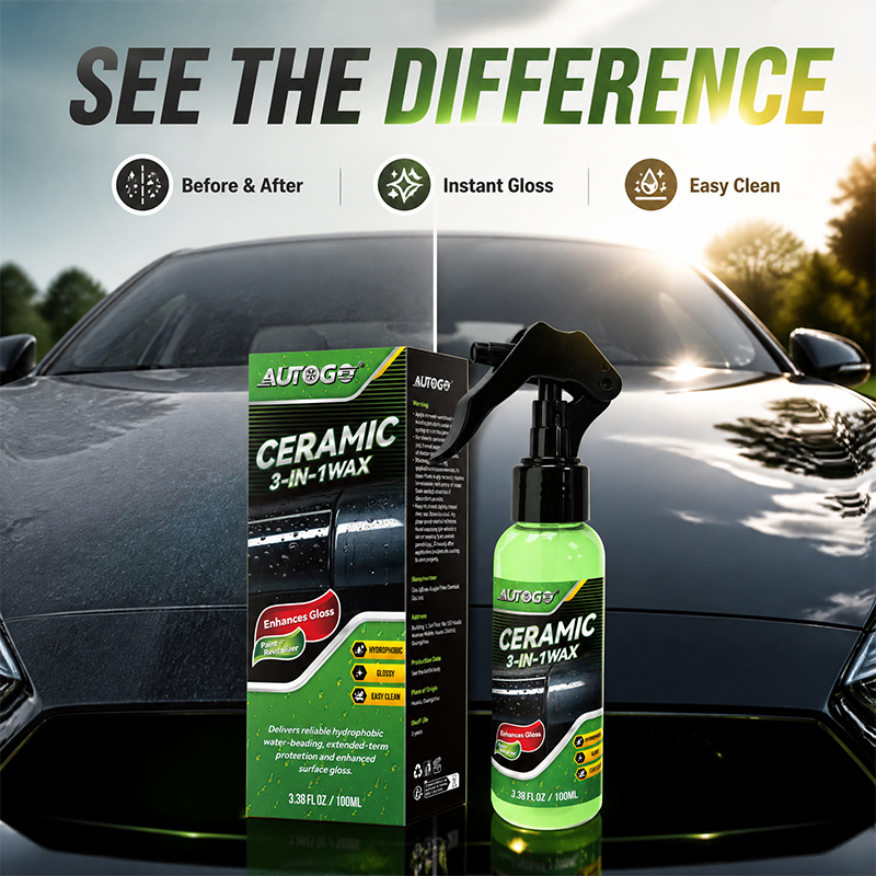 AUTOGO 100ml 세라믹 왁스 스프레이 발수성 워 - Car Wax Ceramic Coating 리뷰 및 가격