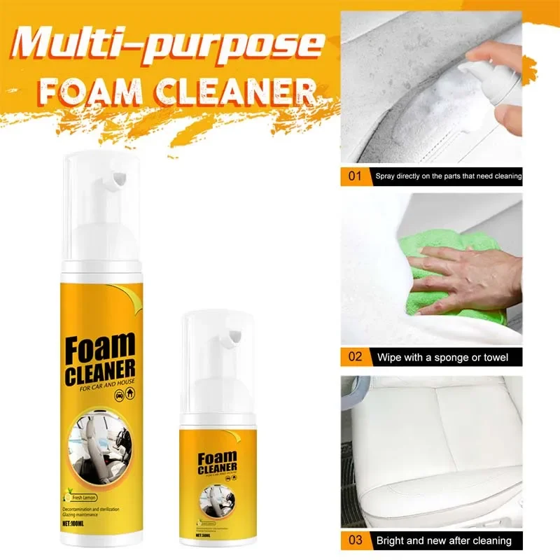 다목적 폼 클리너 스프레이, 자동차 내부 가죽 시트 대 - Leather Cleaner Interior 리뷰 및 가격